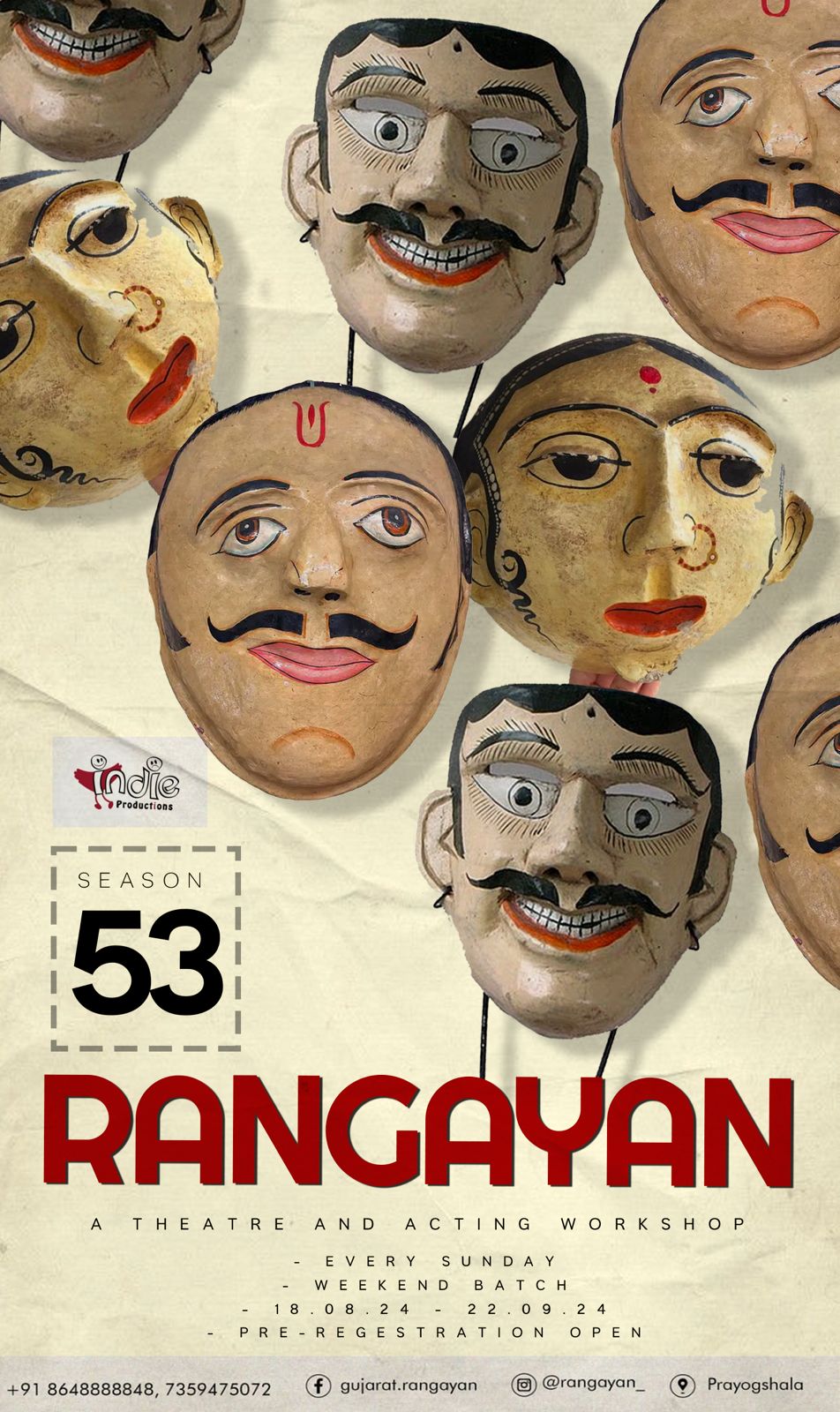 RANGAYAN THEATRE & ACTING WORKSHOP